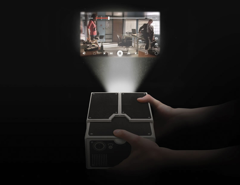 Illustration for article titled A Cardboard Projector That's Perfect For Your Papier Mâché Media Room